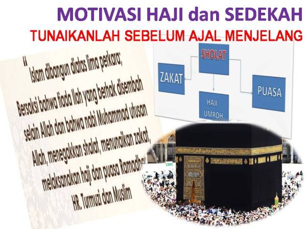 Motivasi Haji dan Zakat peduli sehati (1)